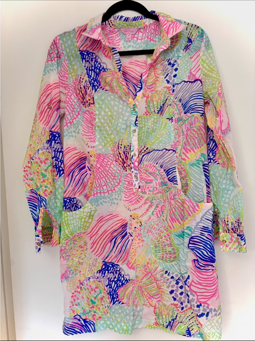 Lilly Pulitzer roar of the seas sanibel tunic dress